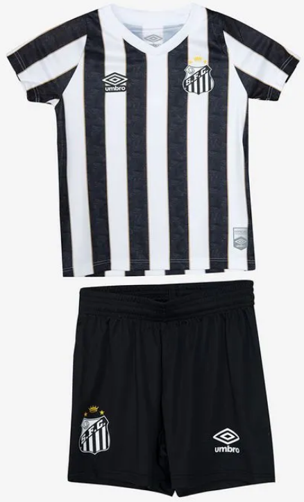 Kit infantil II Santos 2024 Umbro oficial